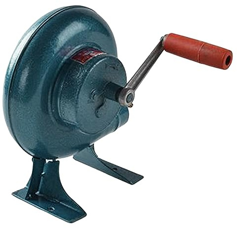 Manovella per uso domestico Fabbro Soffiatore Manuale di Cottura Ventilatore per barbecue Ventilatore d'aria Manuale Fabbro Soffiatore d'aria per esterni