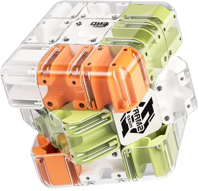 Ball Maze Puzzle Cube, Challenge 3x3 Maze Puzzle, Education Sensory Toys Adult Anti-Stress Toy High - Difficulty Brain Game