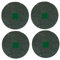 Hanging Basket Liner 16 Inch Natural Green Jute – 4 Pack - Pre-Cut Round Shaped Fibre Base for Flower Pots & Planters - Easy Fit for Home & Garden Plant Care