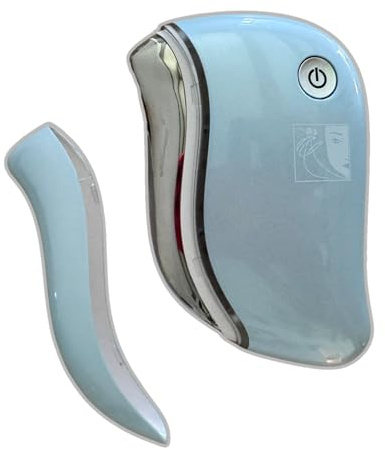 Electric Heated Gua Sha Facial Tool | Face Massager 4-in-1 Multiple Function Gua Sha Electric Massager Treatment for The Face and Neck for Women