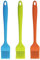 3 Pièces Pinceaux À Pâtisserie En Silicone Résistant À Chaleur Pour Cuisson Cuisine Nourriture Fruits Grill Cuisine Cuisson Facile À Nettoyer (Bleu, Orange, Vert)