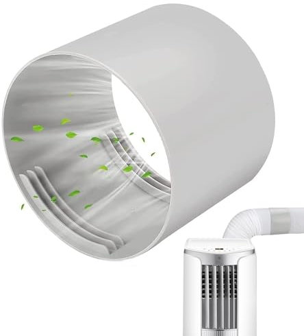 Klimaanlagen Abluftschlauch Adapter,150 mm Klimaanlage Schlauch Adapter,Abluftschlauch Klimagerät,Lüftungsrohrverbinder,Klimaanlagen Schlauchkupplung für Klimaanlage Dunstabzugshaube 