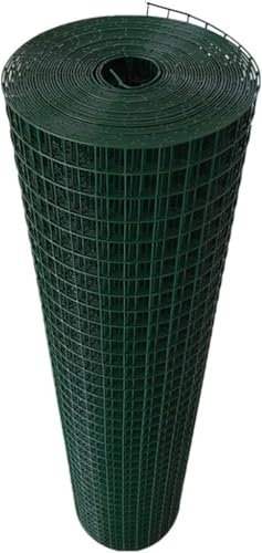 KAnduo Rete Metallica da Giardino Rete Metallica da Giardino, Recinzione for Patio, Rete for Recinzione Multiuso, Rete for Recinzione saldata Rivestita in PVC(2.2mm)