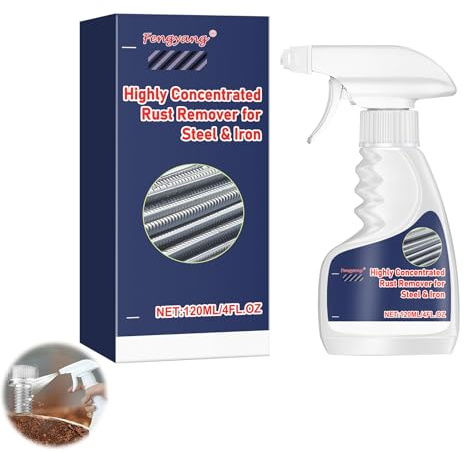 Fengyang® Dissolvant De Rouille en Métal Robuste, Spray Anti-Rouille Instantané, Pulvérisateur Convertisseur Antirouille, Dérouille Multifonction pour Divers