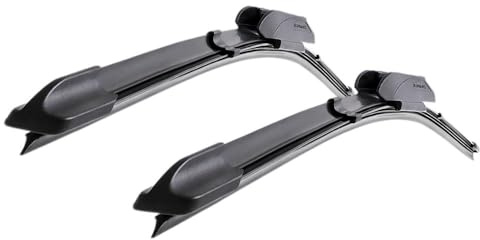 Mossa Escobillas limpiaparabrisas para la luna delantera adecuadas para Land Rover Defender II, III (08.1990-02.2016) - escobillas plana