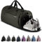 Fitgriff® Sporttasche & Reisetasche für Damen und Herren - mit Schuhfach & Nassfach - Tasche für Sport, Fitness & Reisen - Trainingstasche, Gym Bag (Army Green, 48 x 26 x 25 cm (Small))