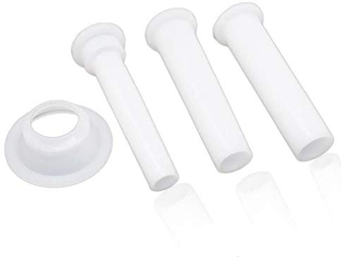 Zonfer 3pcs Füllrohre Sausage Maker Trichtern Düsen Fleischwolf Wurstfüllhorn Basisküchenhelfer