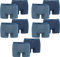 Head Herren Boxershorts Unterhosen Unterwäsche 10P (Blue Heaven, M)