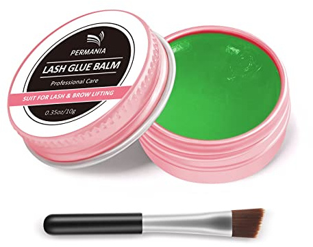 PERMANIA Wimpernkleber | Wimpernlifting Kleber | Augenbrauen Kleber, Schnell Trocknend -10g Grün