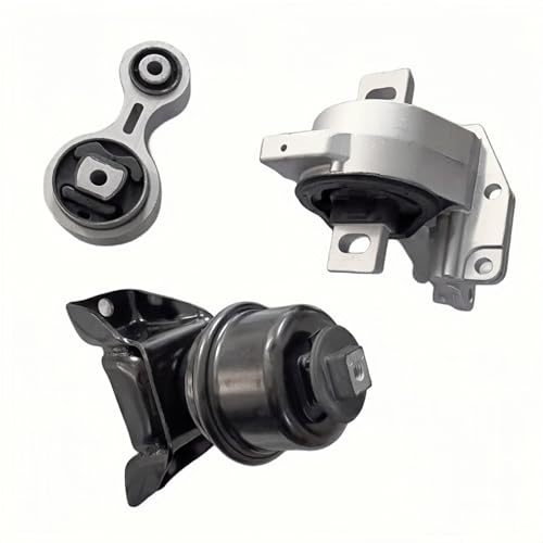 Yllhaoyuan Complete Set of 3 Motor Mounts for 2006-2009 Fusion & Mercury Milan 2.3L 3.0L (2WD) - Replaces A5473, A5474, A5381 - Fixes Engine Vibration & Shaking