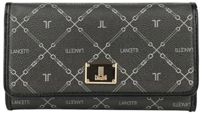 LANCETTI Portafoglio Donna Spazioso In Similpelle PU Con Scatola Regalo