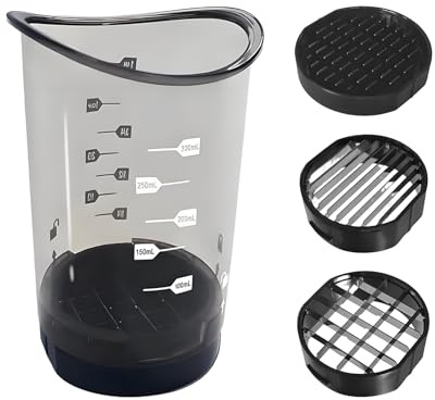 Erdbeerschneider, Obstschneider Mit Behälter, Abnehmbarer Tassen Obstschneider Mit Druckplatte, Bananenschneider, Traubenschneider, Eierschneider, Tassenschneider Mit Fruchtschneider Schutzkappe (1PC)