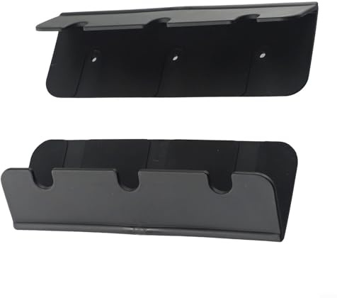 2 ganchos para asiento de barco para botes de pesca inflables, kayaks, yates y para botes de costillas, material de PVC, para uso en exteriores a largo plazo (negro)