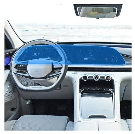 För EXEED För Stellar 2023 Bilinteriör Centralkontrollskärm Anti-skrapa Transparent TPU Skyddsfilm GPS Navigator Film PPF Navigation Pekskärmsskydd