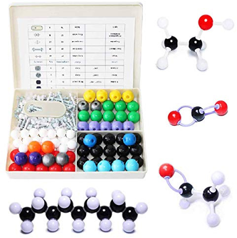 LINKTOR Chemical Molecular Model Kits, des Kits pour Les étudiants ou Les Enseignants pour Apprendre la Chimie, stimuler l'enthousiasme pour l'apprentissage et stimuler l'imagination Spatiale