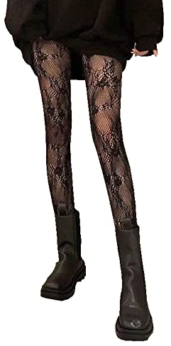 Strumpfhosen Damen, Strümpfe, Fischnetz Strumpfhosen, Mesh Strumpfhose, Netzstrumpfhosen, Hohe Strümpfe, High Waisted Night Club Strumpfhose, Party Strumpfhosens, Gemusterte Fischnetz Strumpfhosens