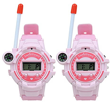 AKTOUR Scavatore Giocattolo Multifunzione -Talkie con Ricarica Wireless USB -Talkie per Bambini ASSE da Stiro Giocattolo Bambina (B, One Size)