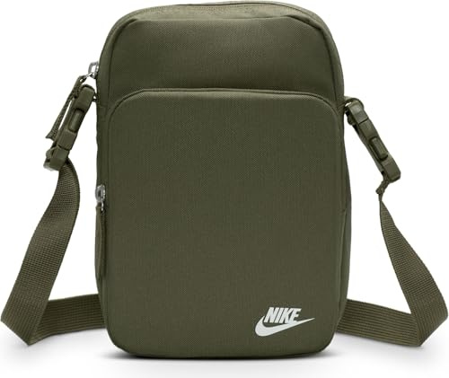 Nike Heritage Crossbody-Tasche (4 L), Medium Olive/Medium Olive/Summit White, DB0456-222, MISC
