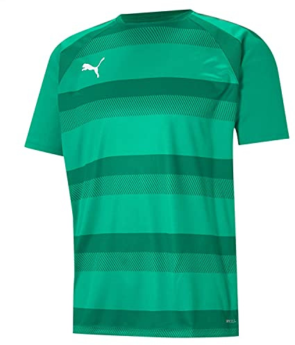 Puma Teamvision Jersey Jr Camiseta Unisex niños, Pepper Green, 12 años