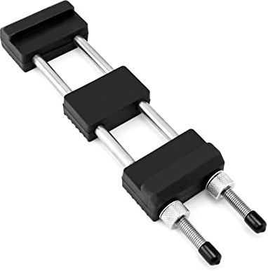 QWORK Sharpening Stone Holder, Universal Sharpening Whetstone Holder, Adjustable from 5-1/2 to 9 Inches, No-Slip Sharpening Stone Base, for Various Whetstone, Oils Stone or Diamond Stones