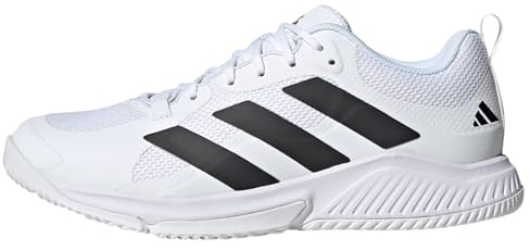 adidas Herren Court Team Bounce 2.0 Shoes Schuhe, Cloud White/Core Black/Cloud White, 42 EU