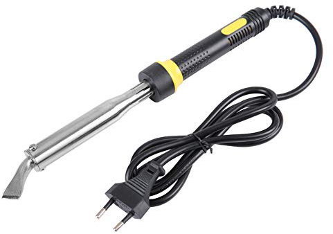 de Plástico Mini Tamaño 220V 150W Pistola de Temperatura de Hierro Herramienta de Soldadura Industrial Enchufe de la UE