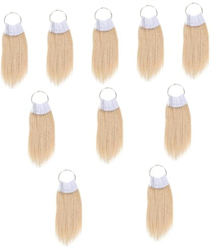 Baluue Échantillon Pour Cheveux 300 Pièces Planches à Cheveux Planches De Couleur De Nuancier De Bâtons De Vernis à Faisceaux De Humains Met En Valeur Les Clinquant