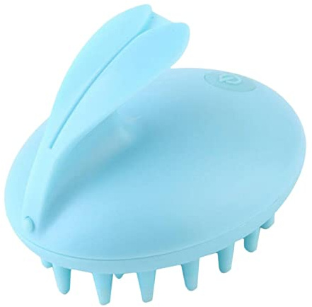 Pettine elettrico per massaggio del cuoio capelluto, spazzola per shampoo massaggiante per la testa, dispositivo portatile vibrante per donne, alimentato a batteria, stimola la crescita dei capelli