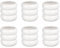 BUTLERS Becher 6er-Set 300ml - HOOP - Runde Steinzeug-Tassen mit gesprenkelter Glasur | Perfekt für Frühstück, Kaffeepause & Tea-Time