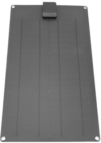 Yctze Cargador de Batería para Automóvil, Cargador de Panel de Silicio Monocristalino, Inteligente de Carga Rápida con de Protección, Ideal para Automóviles, Motocicletas, Barcos, Camiones y
