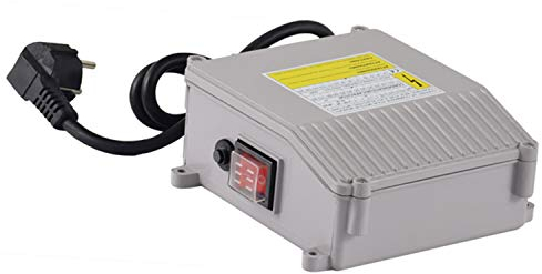Agora-Tec® Motorschutz Schalter Box in grau 40µF 10A at- Tiefbrunnenpumpen Brunnenpumpen