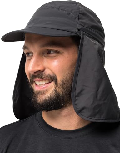 Jack Wolfskin Unisex Canyon Cap Baseballkappe, phantom, M EU