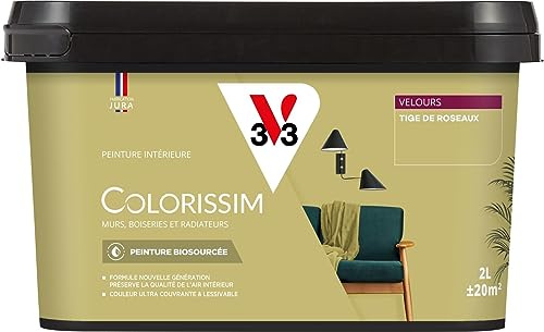 V33 Peinture multi-supports Colorissim® Tige de roseaux Velours 2L