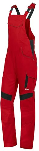 Uvex suXXeed Industry Lange Arbeits-Latzhose - Herren-Arbeitshose mit vielen Taschen - Größe 31