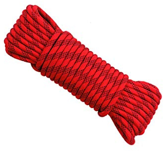 Beikalone Corde de sécurité 10 mètres de diamètre 12 mm 12 KN haute résistance pour équipement d'escalade pour le sauvetage incendie, la randonnée, l'alpinisme