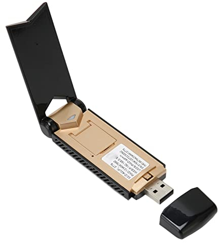 ASHATA Mobiler 4G Pocket Hotspot, Tragbarer USB WLAN Adapter, Unterstützt SIM Karte, 10 Geräte, Verbindung, Mehrfacher Schutz, Mobiler Hotspot für den Außenbereich, Schwarz