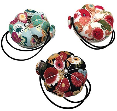 Eventerde 3 Coussin Pique-Aiguilles À Porter Au Poignet | Coussin Aiguilles Couture Poignet | Pelotes A Epingles | Coussin Porte Aiguilles Poignet - Coussin De Couture - Coussin À Épingles,
