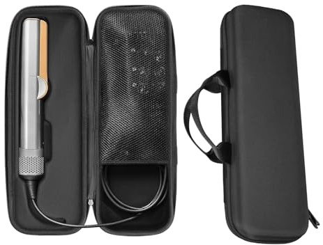 Bocguy Borsa Portatile Compatibile con Dyson Airstraight HT01, Custodia Rigida da Viaggio per Custodia Dyson Airstrait, Anti-Collisione e Anti-Scratch, Borsa Dyson Airstraight per Dyson Piastra