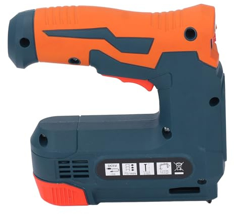 Yechiry Pistola Sparachiodi Pneumatica, 2 in 1 Senza Fili Pistola Sparachiodi di Finitura con 2000 Chiodi, Batteria con Caricabatterie USB 3,7 V, per Lavori di Falegnameria