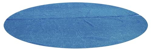 Copertura solare per piscina da pavimento – Coperta solare rotonda per piscina isolante, resistente alle intemperie, pieghevole, portatile, a risparmio energetico, per parco giochi e cortile