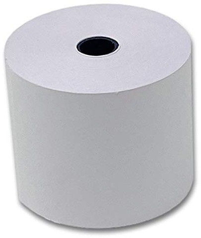 20 de compensación de recarga rollos de papel para cajas registradoras, calculadoras y no térmicos 57 x 70 x 12 mm
