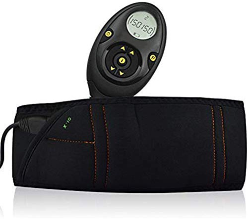 Entraîneur d'abdominaux, stimulateur de Muscles abdominaux EMS, Ceintures de tonification Abdominale Appareil de Fitness à Domicile pour Hommes et Femmes, Toner Musculaire Recharge