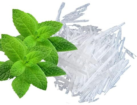 25g Indian Natural Wild Mint Crystals (Mentha Arvensis) Aromatherapy Mint Oil Crystalline Aromatic Properties Refreshing