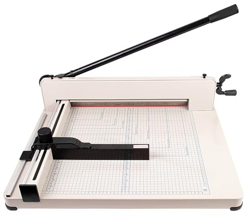 A3 Lever Cutter Photo Cutter, Professional Cutter, with Safety Lock and Protective Device Cutting Width 440mm for School Office