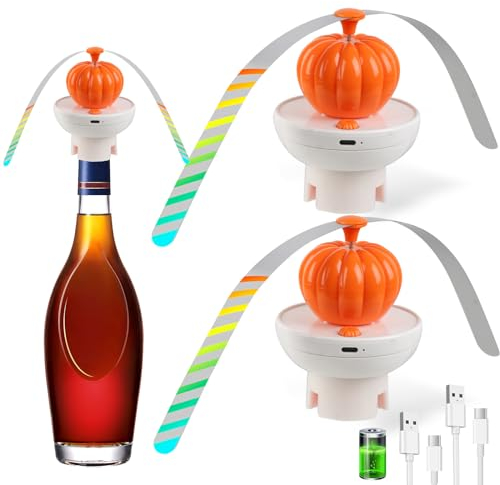 TEPENAR Fly Fans for Tables – USB-C Rechargeable Insect Repellent with Holographic Blades, Food-Safe Fly Deterrent & Mosquito Control for Outdoor & Indoor Dining (2-Pack)