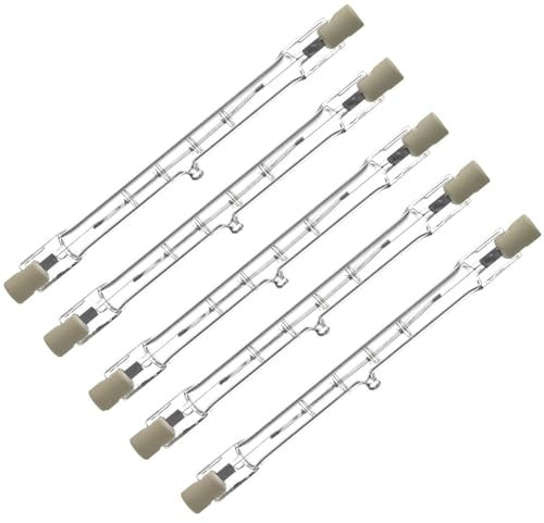 Live-wire-direct 5 x 118mm 240V Eco 230W = 300W R7S Linear Halogen Lamp Tube Light Bulbs Floodlights (230, Watts)