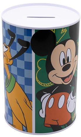 Stor Hucha Infantil metálica de Mickey