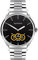 Sekonda Reloj inteligente híbrido de 45 mm en plata con pulsera de acero inoxidable plateado