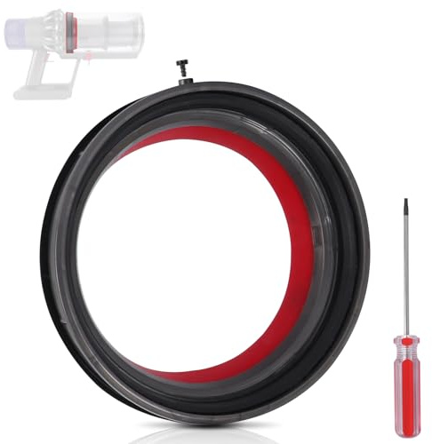 Dust Bin Top Fixed Sealing Ring Replacement Part Compatible with Dyson Cyclone V10 SV12 Vacuum Cleaner, Dust Bucket Dirt Cup Bin Parts Replacement Accessories