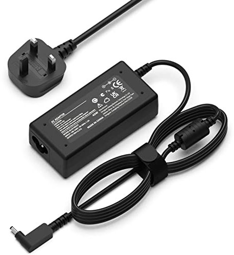 Hafiuege 45W Laptop Charger Compatible with Acer Extensa 15 Swift 3 5 1 SF314-51 SF314-52 Chromebook 11 13 14 R11 CB3 Aspire One Cloudbook AO1-131 AO1-43 Adapter Power Supply Cord (3.0mm*1.1mm)